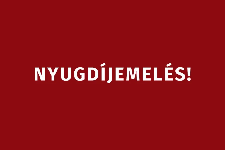 Nyugdíjemelés 2027